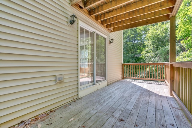 8 Woodside Dr Unit 1, Gorham, ME 04038 - view of deck