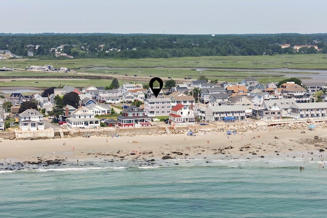 42 Rachel Carson Ln, Wells, ME 04090 - bird's eye view of waterfront with a beach