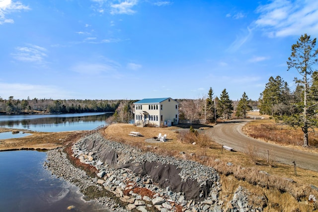 74 Spindle Rd, Ellsworth, ME 04605 - view of subject property featuring a nearby body of water