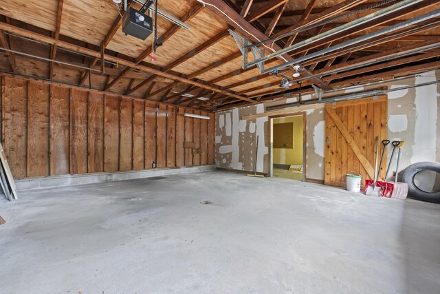 13 Newman St, Lewiston, ME 04240 - garage with a garage door opener