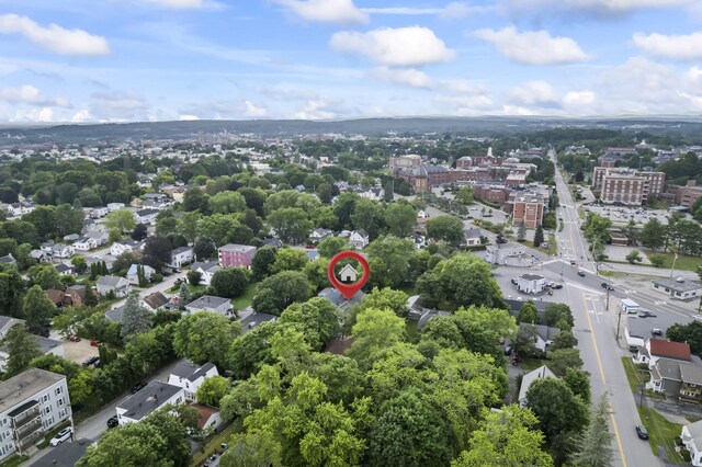 13 Newman St, Lewiston, ME 04240 - aerial view of property and surrounding area