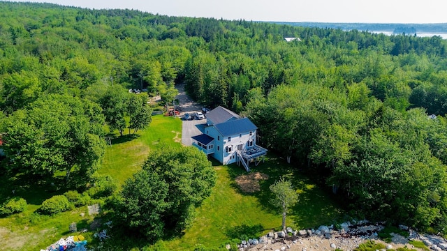 119 Merritt Rd, Steuben, ME 04680 - view of subject property with a heavily wooded area