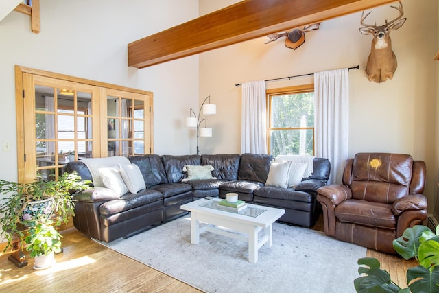 119 Merritt Rd, Steuben, ME 04680 - living area featuring wood finished floors