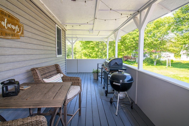 119 Merritt Rd, Steuben, ME 04680 - view of deck