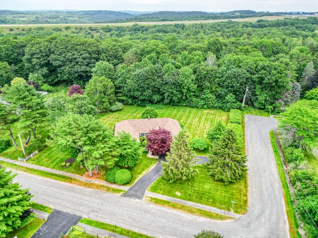 3 Tallwood Rd, Augusta, ME 04330 - drone / aerial view of a heavily wooded area