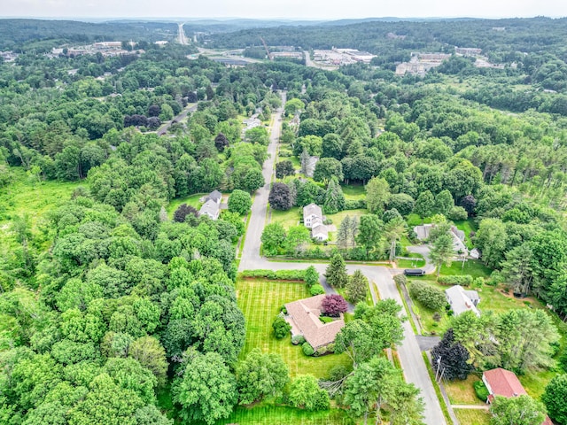 3 Tallwood Rd, Augusta, ME 04330 - bird's eye view of a heavily wooded area