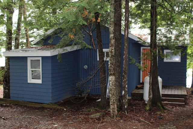 8 Drake Ln, Oakfield, ME 04763 - view of home's exterior
