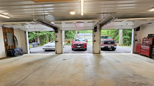 62 Cobb Rd, Stetson, ME 04488 - parking deck featuring electric panel