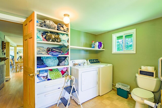 672 Brooks Rd, Knox, ME 04986 - washroom featuring independent washer and dryer