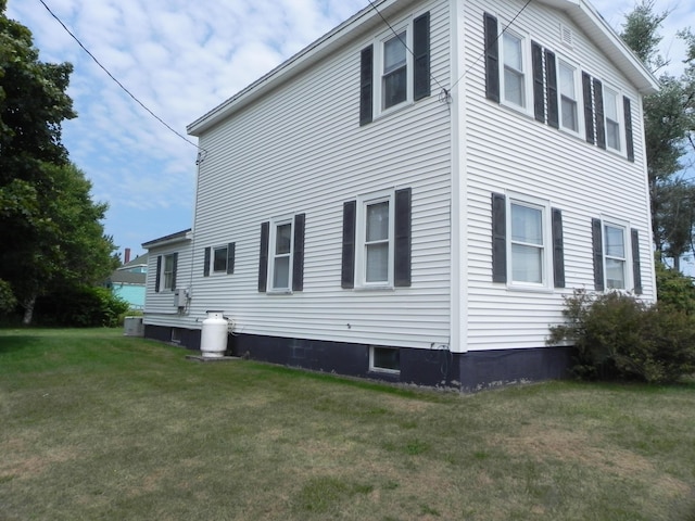 269 County Rd, Lubec, ME 04652 - view of side of home featuring a yard