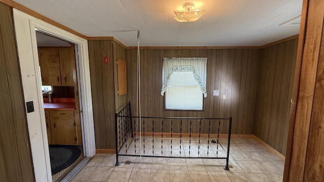 269 County Rd, Lubec, ME 04652 - empty room featuring wood walls
