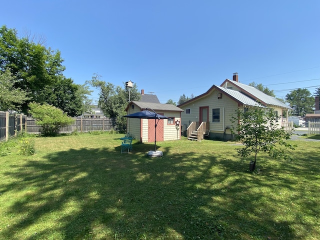 48 Dane Ave, Skowhegan, ME 04976 - view of yard with a shed