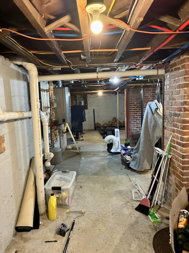 272 Center St, Bangor, ME 04401 - view of unfinished basement