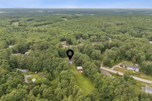 471 Methodist Rd, Westbrook, ME 04092 - view of property location with a heavily wooded area
