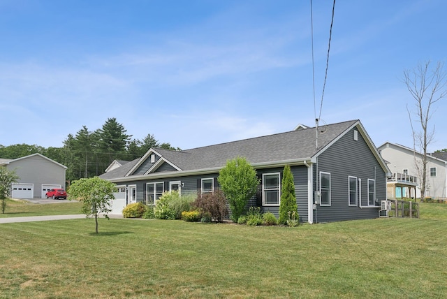 37 Homewood Blvd, Old Orchard Beach, ME 04064 - single story home featuring a front lawn and a shingled roof