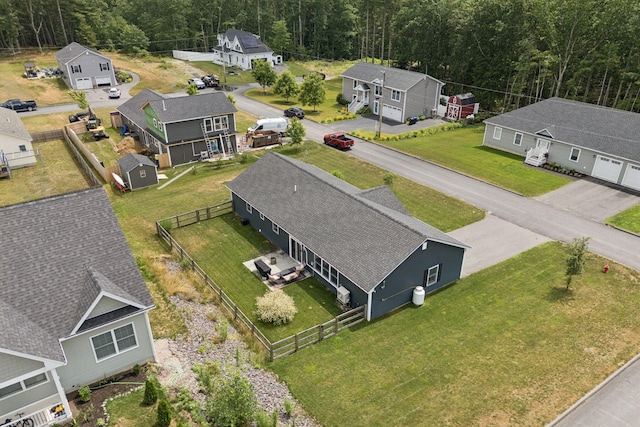 37 Homewood Blvd, Old Orchard Beach, ME 04064 - aerial view of residential area featuring a heavily wooded area