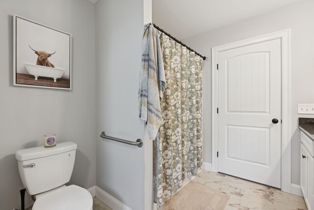 37 Homewood Blvd, Old Orchard Beach, ME 04064 - full bathroom with marble look tile flooring, vanity, and a shower with shower curtain