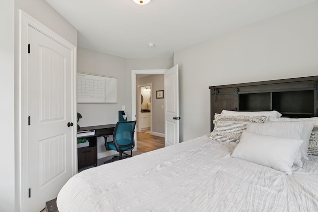 37 Homewood Blvd, Old Orchard Beach, ME 04064 - bedroom with an office area and wood finished floors