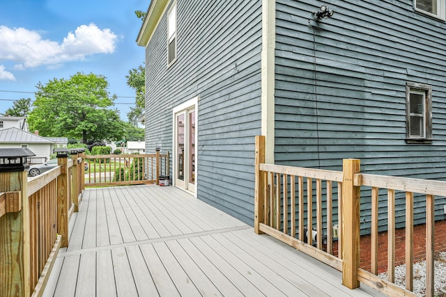 38 Silvermount St, Waterville, ME 04901 - view of deck