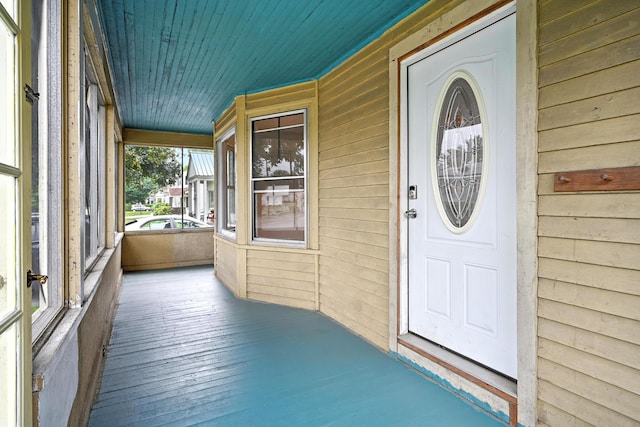 38 Silvermount St, Waterville, ME 04901 - view of exterior entry featuring a porch