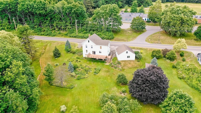 2887 Middle Rd, Sidney, ME 04330 - view from above of property