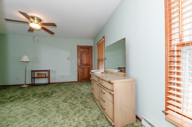 2887 Middle Rd, Sidney, ME 04330 - bedroom with light carpet and baseboards