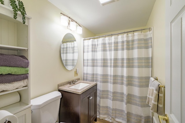 3 N Garand St, Winslow, ME 04901 - full bathroom with vanity and a shower with shower curtain