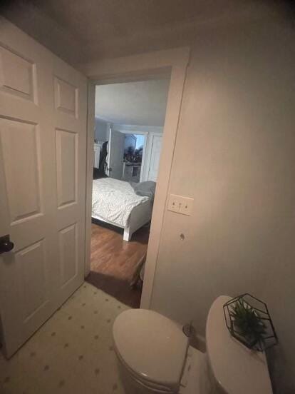 38 Atkinson Rd, Charleston, ME 04422 - bathroom featuring tile patterned floors and toilet
