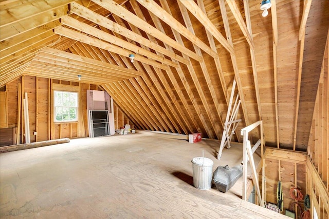 21 Bowling Green Ln, Belfast, ME 04915 - view of attic