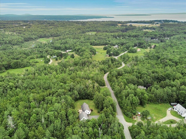 21 Bowling Green Ln, Belfast, ME 04915 - aerial view of a nearby body of water