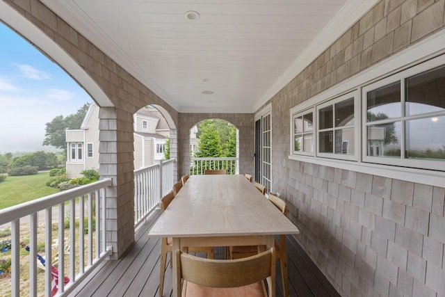 17 Intervale Rd, York, ME 03902 - view of wooden deck