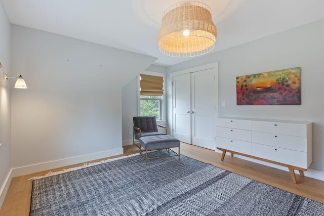 17 Intervale Rd, York, ME 03902 - living area featuring wood finished floors and baseboards