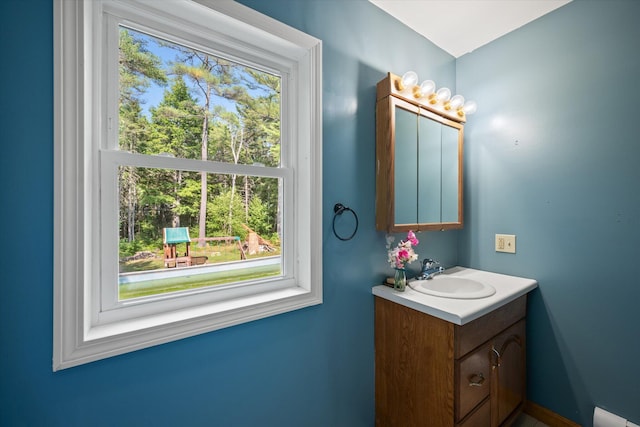 2 Bryer Heights Rd, Milford, ME 04461 - bathroom with vanity