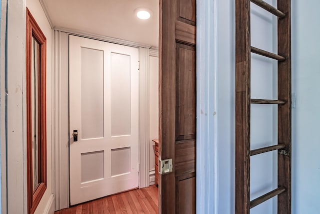 12 Deering St Unit 1, Portland, ME 04101 - hall featuring light wood-style flooring