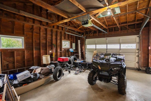 103 Mountain View Rd, Farmington, ME 04938 - garage with a garage door opener