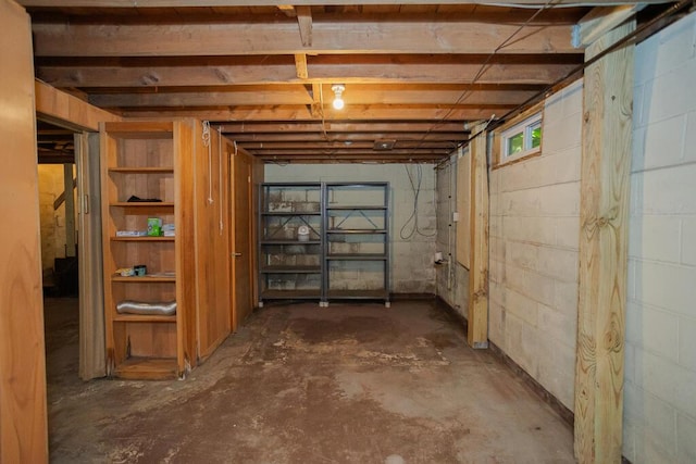 103 Mountain View Rd, Farmington, ME 04938 - view of unfinished basement