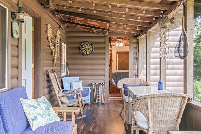94 Crest Ave, Boothbay Harbor, ME 04538 - view of covered porch