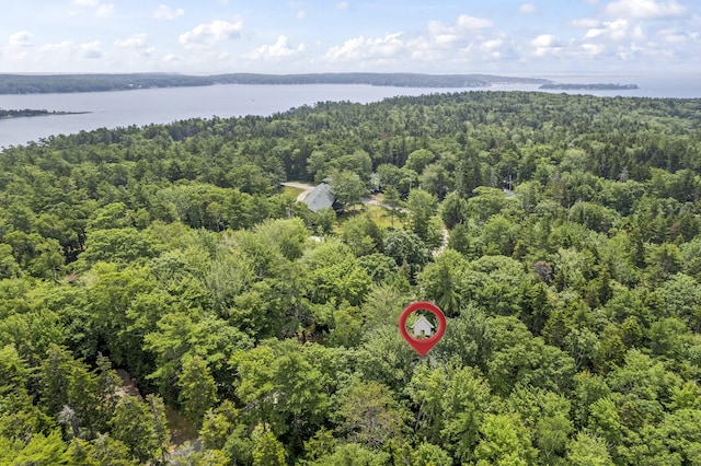 94 Crest Ave, Boothbay Harbor, ME 04538 - drone / aerial view of a nearby body of water