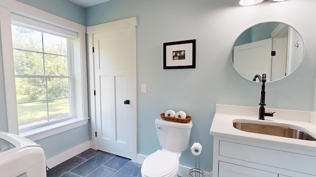 42 Hillside Rd, Orono, ME 04473 - bathroom featuring vanity and baseboards