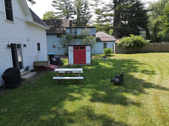 42 Hillside Rd, Orono, ME 04473 - view of yard with a storage unit