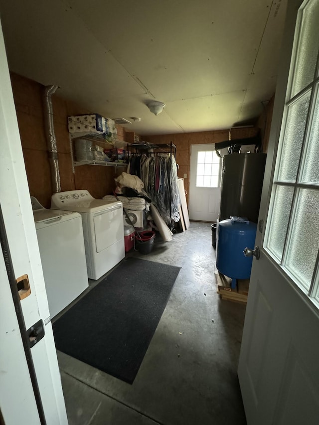 65 Quarry Rd, Sullivan, ME 04664 - washroom featuring washer and clothes dryer