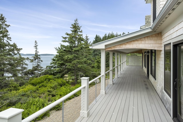 86 City Point Rd, Vinalhaven, ME 04863 - view of deck