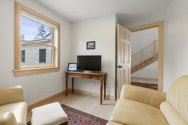 86 City Point Rd, Vinalhaven, ME 04863 - home office with wood finished floors and baseboards