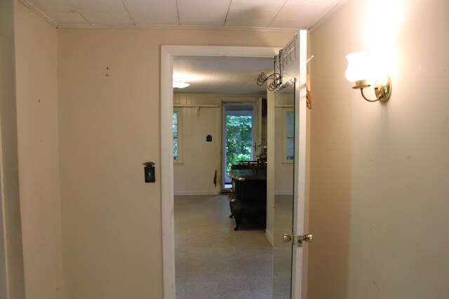 7 Maple St, Milbridge, ME 04658 - hallway with baseboards
