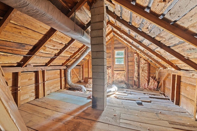 48 Elm St, Newfield, ME 04095 - view of attic