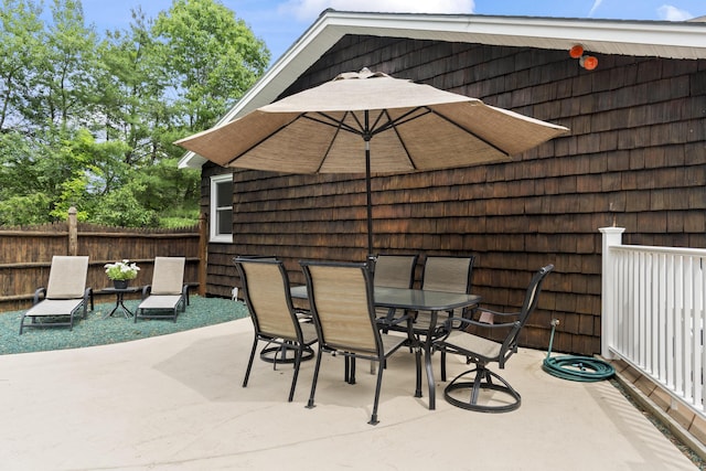 38 Tarr Ave, Lewiston, ME 04240 - view of patio / terrace featuring outdoor dining space