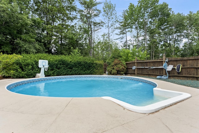 38 Tarr Ave, Lewiston, ME 04240 - view of pool with a patio area and view of scattered trees