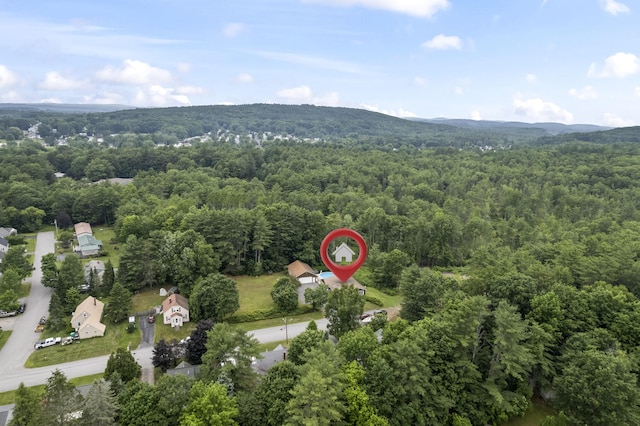 38 Tarr Ave, Lewiston, ME 04240 - aerial view of property and surrounding area with a forest