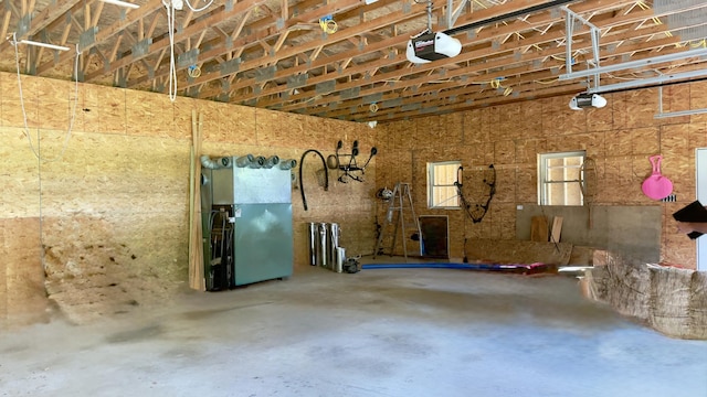 270 Grant Rd, Sullivan, ME 04664 - garage with a garage door opener