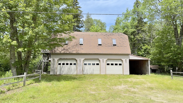 270 Grant Rd, Sullivan, ME 04664 - view of detached garage